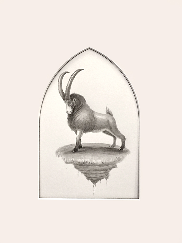 Ibex-Watercolor