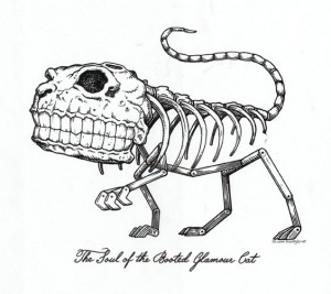 Scott Musgrove - The Soul Of The Booted Glamour Cat - Ink