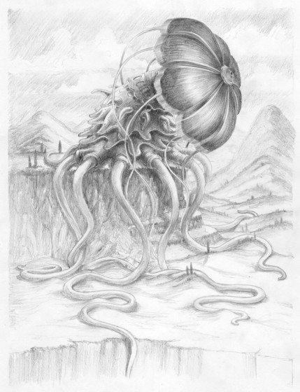 "The Little Mermaid" - Drawing - SOLD