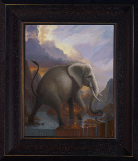 The Edge - Oil Painting - SOLD