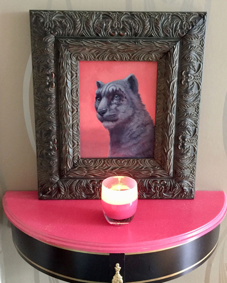 Snow Leopard - Original Oil Painting - SOLD