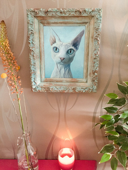 Sphynx - Original Oil Painting - SOLD