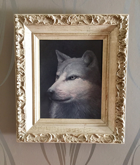 Wolf - Original Oil Painting - SOLD