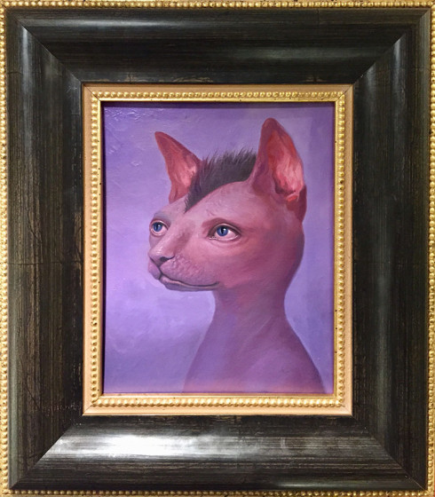 Wilder Sphynx - Original Oil Painting - SOLD