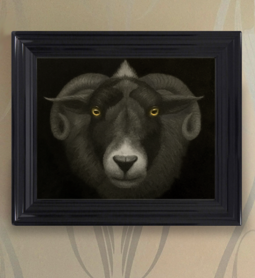 Ram - Oil Painting - SOLD