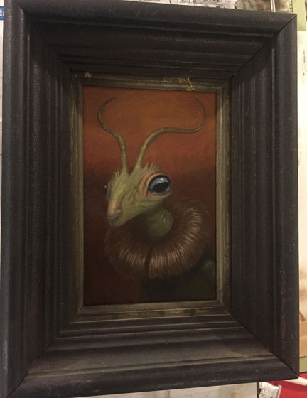 Glamour Mantis Study - SOLD