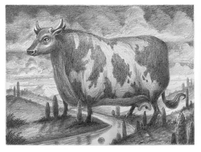 Big Gene - Pencil Drawing - SOLD